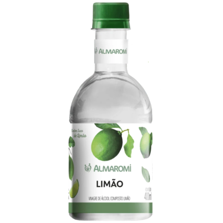 Vinagre de Álcool Almaromi Limão Tahiti pet 400ml