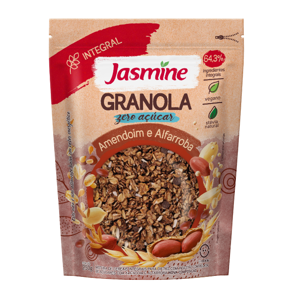 Granola Zero Jasmine Alfarroba 250g