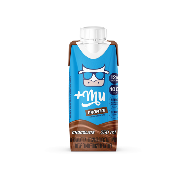 Bebida Mais Mu Láctea UHT Chocolate 250ml