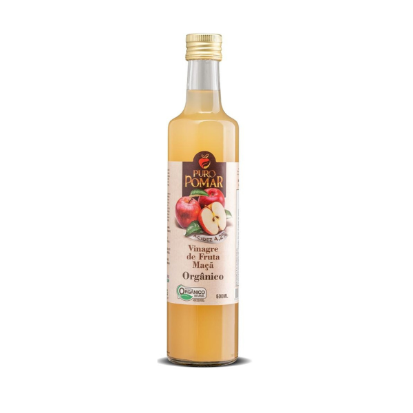 Vinagre de Maçã Orgânico Muterle 500ml