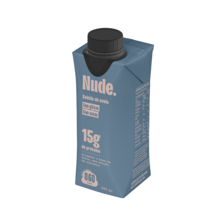 Bebida de Aveia Proteinado 15g Nude Cacau 250ml