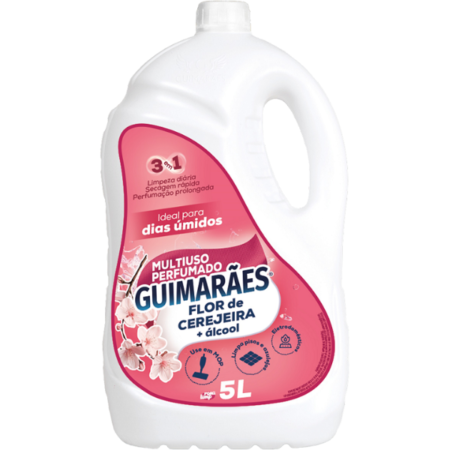 Multiuso Perfumado Guimarães Álcool Flor Cerejeira 5l