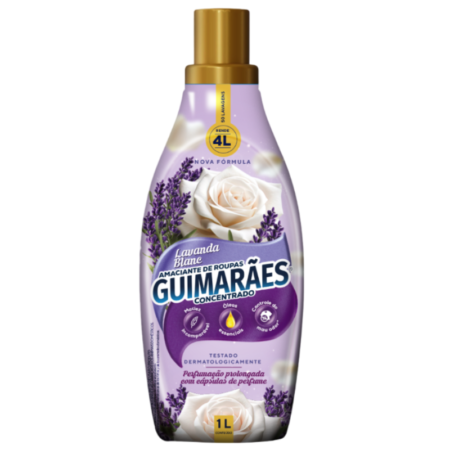 Amaciante de Roupas Concentrado Guimarães Lavanda Blanc 1l