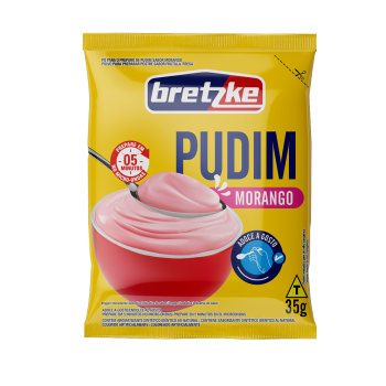 Pudim Bretzke Morango 35g