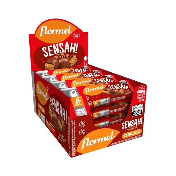 Sensah Flormel com Whey dp 16x30g