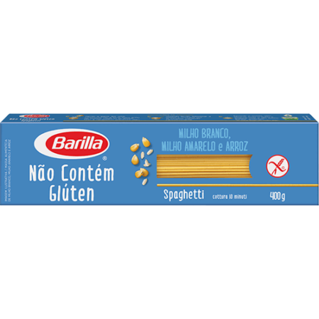 Massa Barilla Spaghetti Sem Gluten 500g