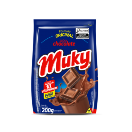 Achocolatado Bretzke Muky Morango Refil 200g