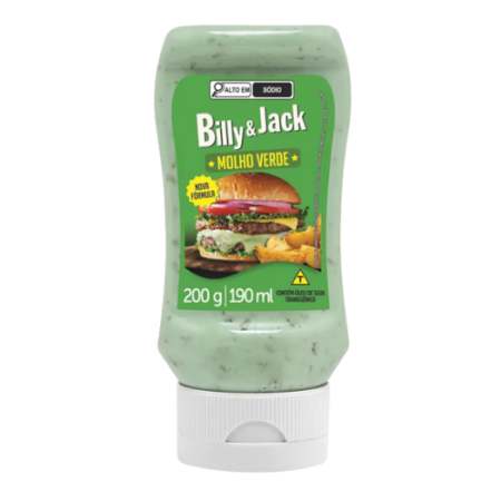 Molho Billy Jack Verde 200g