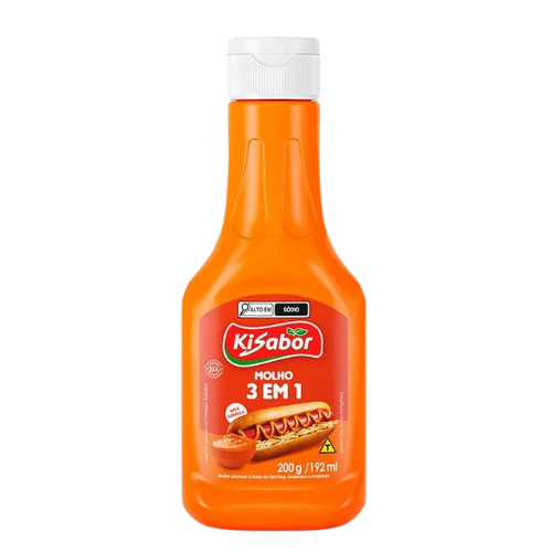 Molho Kisabor 3 em 1 370g