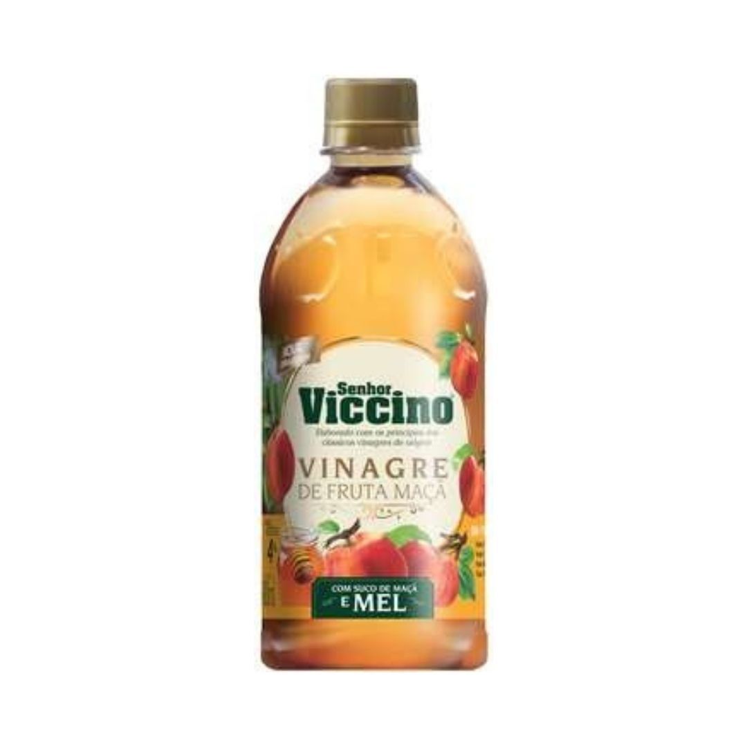 Vinagre Almaromi Maçã e Mel Senhor Viccino 500ml
