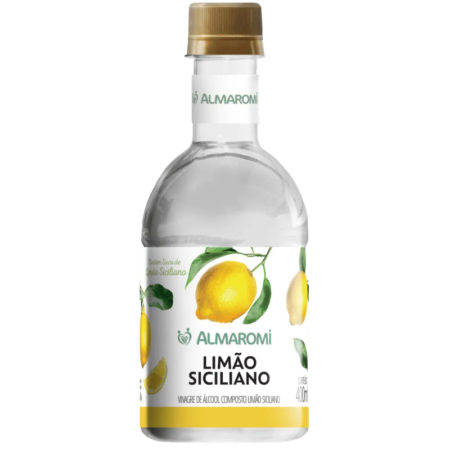 Vinagre de Álcool Almaromi Limão Siciliano pet 400ml