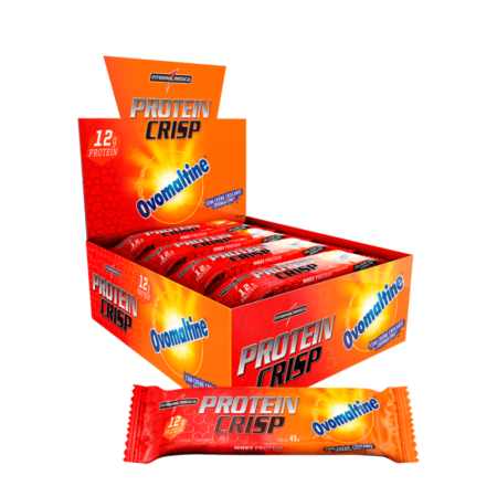 Barra Protein Crisp Integralmedica Ovomaltine dp 12x45g