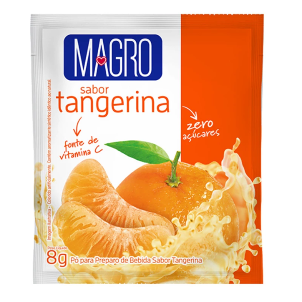 Refresco Zero Magro Tangerina dp 15x8g