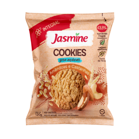 Cookies Zero Jasmine Amendôa 120g