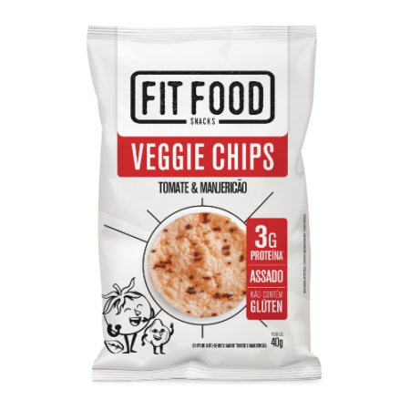 Veggie Chips Fit Food Grão de Bico Tomate s/g 40g