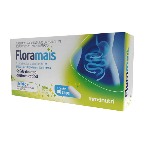 Floramais Maxinutri Probiótico 06 cps