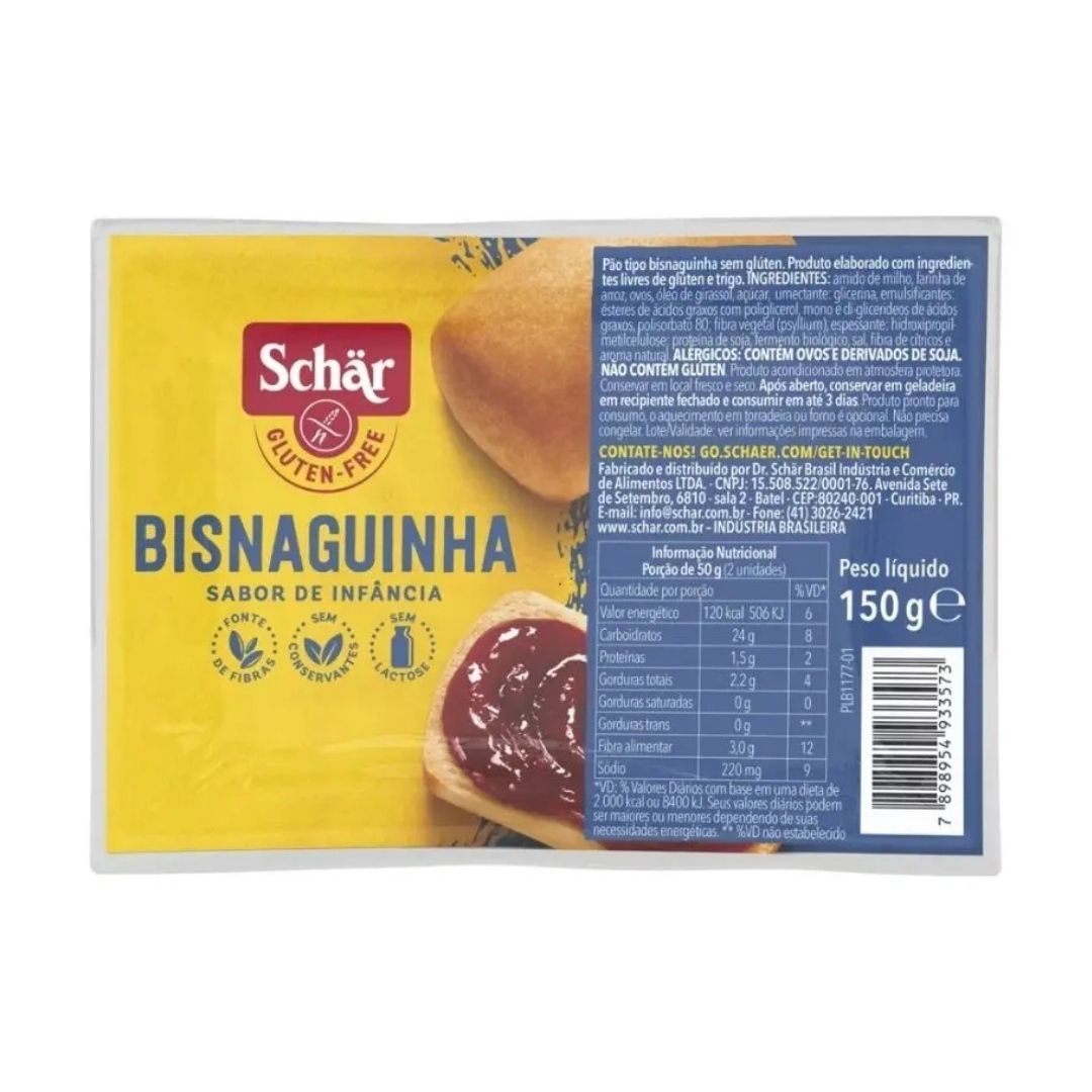 Bisnaguinha Schar 150g