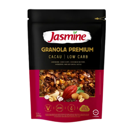 Granola Lowcarb Jasmine Cacau 200g