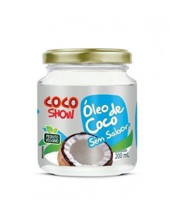 Óleo de Coco Coco Show Copra Sem Sabor 200ml