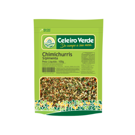 Tempero Chimichurri Celeiro Verde sem Pimenta 100g