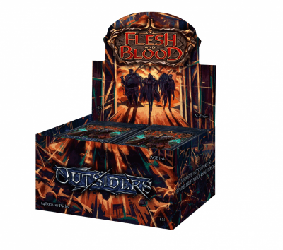 FLESH AND BLOOD TCG: OUTSIDERS BOOSTER DISPLAY