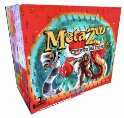 METAZOO TCG: CRYPTID NATION BOOSTER BOX, 2ND EDITION