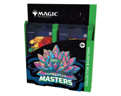 MTG: COMMANDER MASTERS COLLECTOR BOOSTER BOX