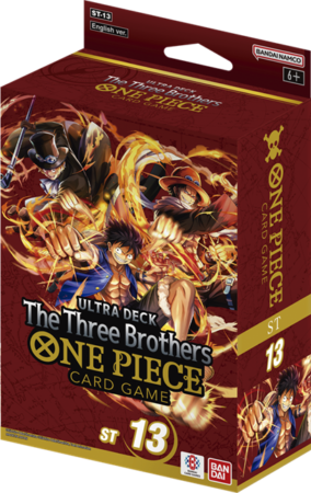 ONE PIECE TCG: ULTRA DECK -THE THREE BROTHERS- [ST-13]
