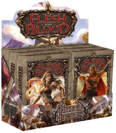 FLESH AND BLOOD: HEAVY HITTERS BLITZ DECK DISPLAY (06 UNIDADES)