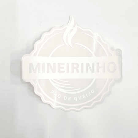 Adesivo Mineirinho Grande - Branco