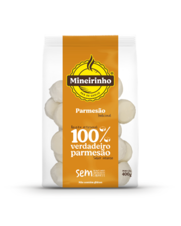 10414 - CX c/15 PCT Mineirinho Parmesão Tradicional 400g