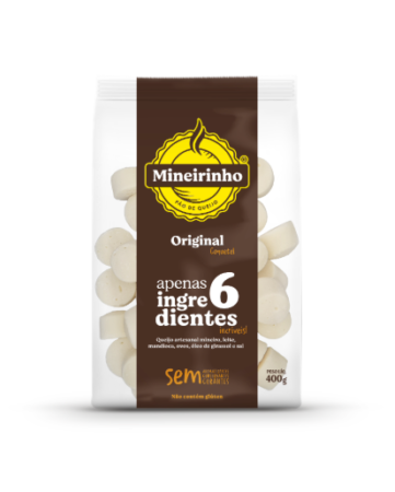 10211 - CX com 15 PCT Mineirinho Original Coquetel 400gr