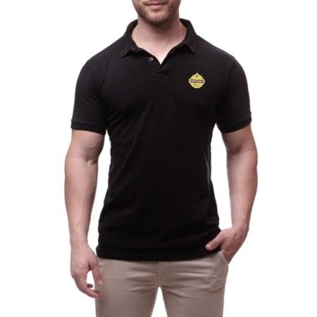 Camisa Gola Polo Preta Mineirinho