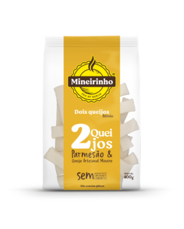 10252 - CX c/15 PCT Mineirinho Dois Queijos Palitinho 400gr