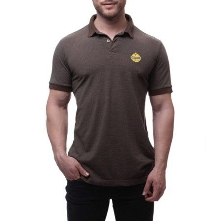 Camisa Gola Polo Marrom Mineirinho