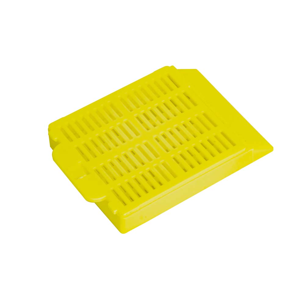 Cassete histológico com tampa removivel - Amarelo