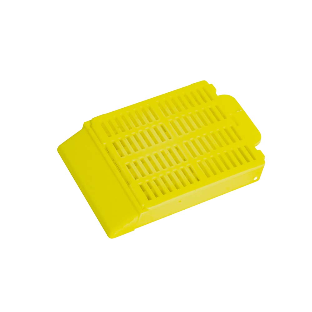 Cassete histológico com tampa removivel - Amarelo