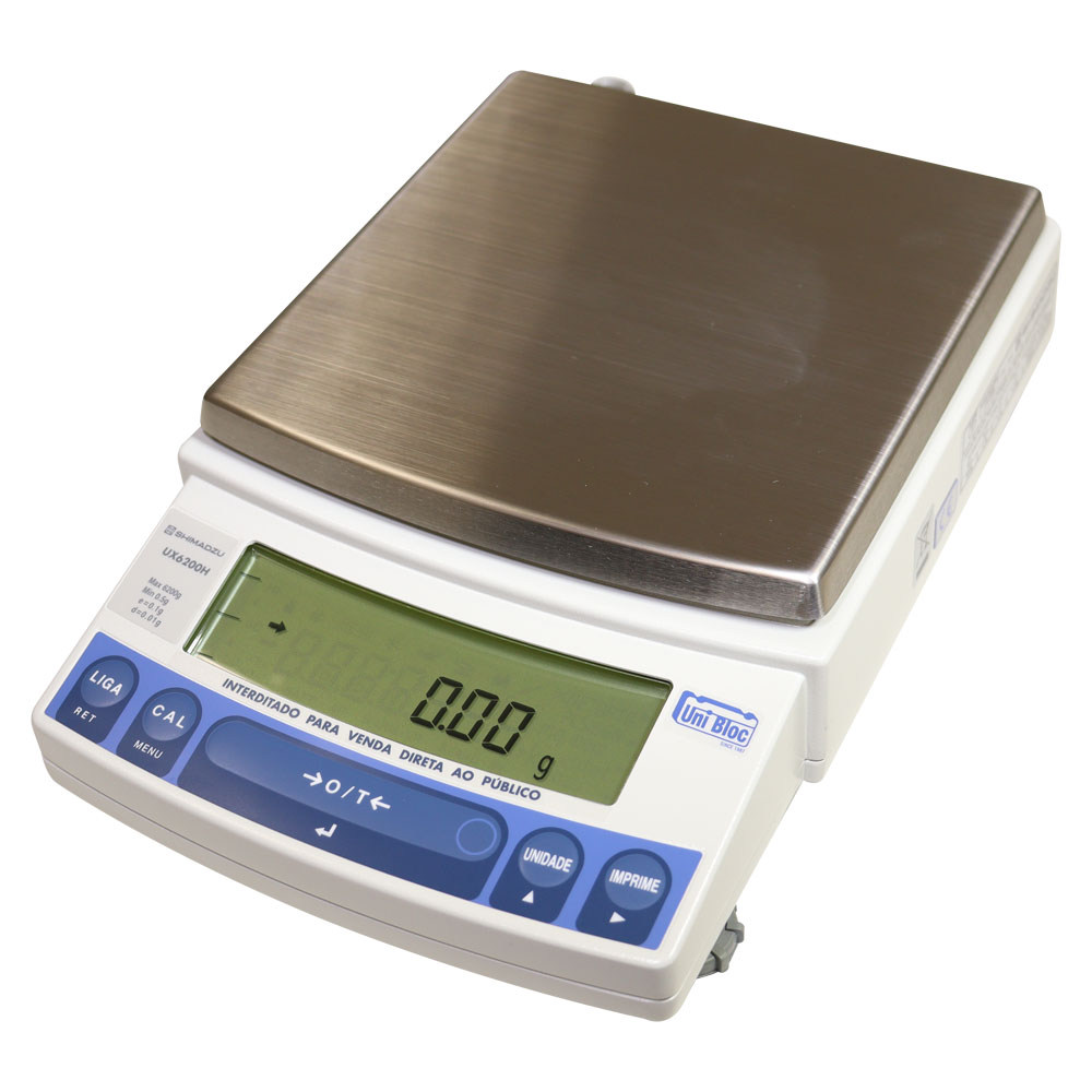 Balança eletrônica semi-analítica - 6200g