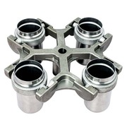 Rotor de Ângulo Variável 4X100mL para centrífuga Fl9-5000S