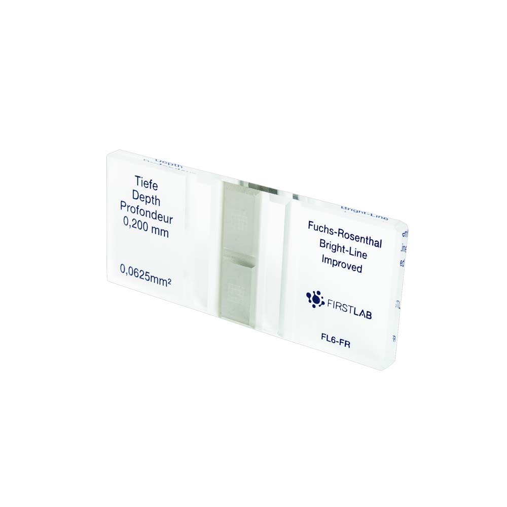 Câmara de contagem dupla melhorada espelhada - Fuchs-Rosenthal