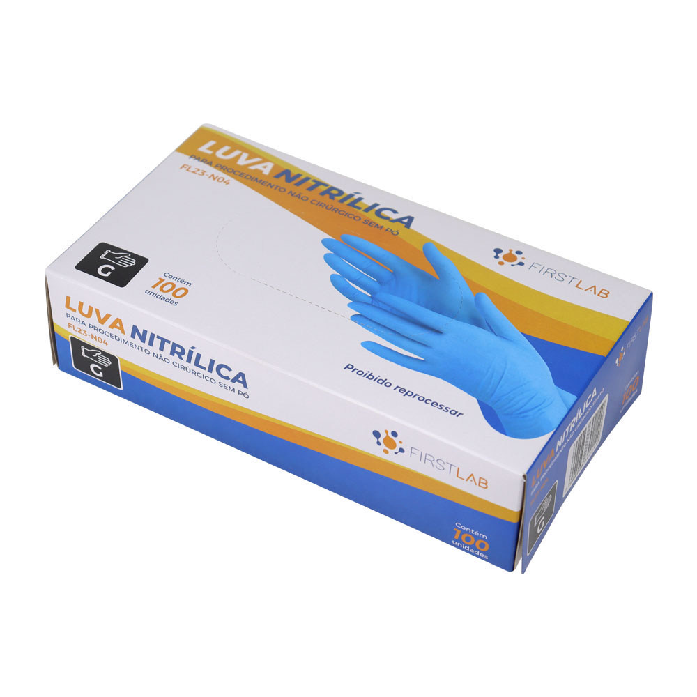 Luva nitrilica - Caixa Master - G