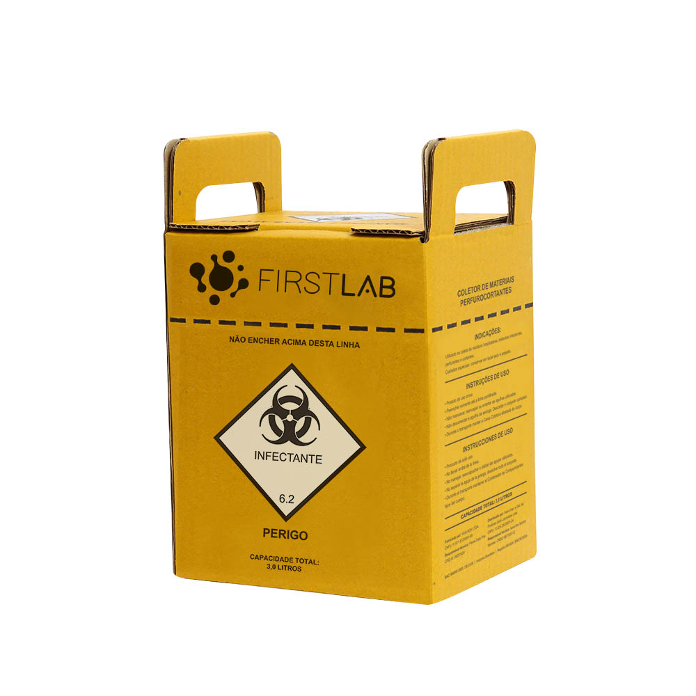Caixa coletora de perfurocortantes - 20L