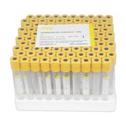 Tubo de coleta gel + ativador de coágulo - 5mL