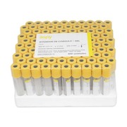 Tubo de coleta gel + ativador de coágulo - 3,5mL