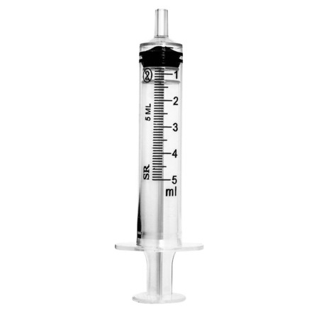 Seringa hipodérmica sem agulha - 5mL