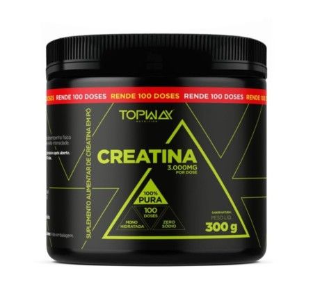 CREATINA TOPWAY 300G 100%PURA