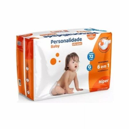 FRALDA PERSONALIDADE B ULTRASEC HIPER G C/72