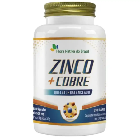 ZINCO QUELATO + COBRE 60 CAPS