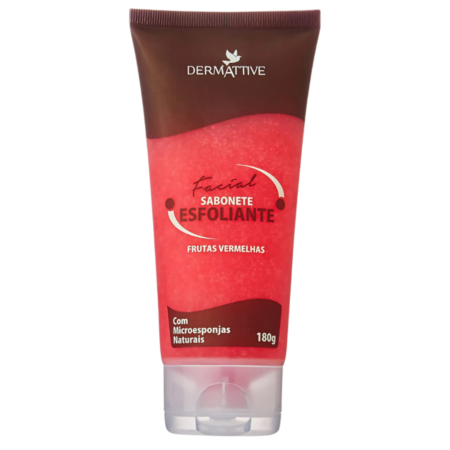 ESFOLIANTE FACIAL 180GR FRUTAS VERMELHAS-DERM