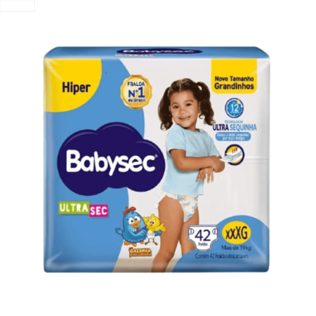 FRALDA BABYSEC ULTRA HIPER XXXG 2X42
